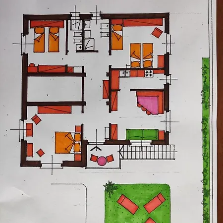 Appartement Il Nido Del Merlo Parcheggio E Giardino *